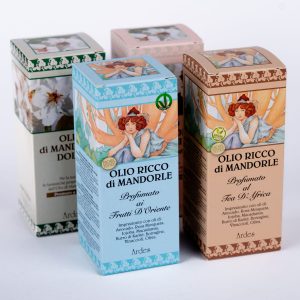 Aceite de almendras perfumado